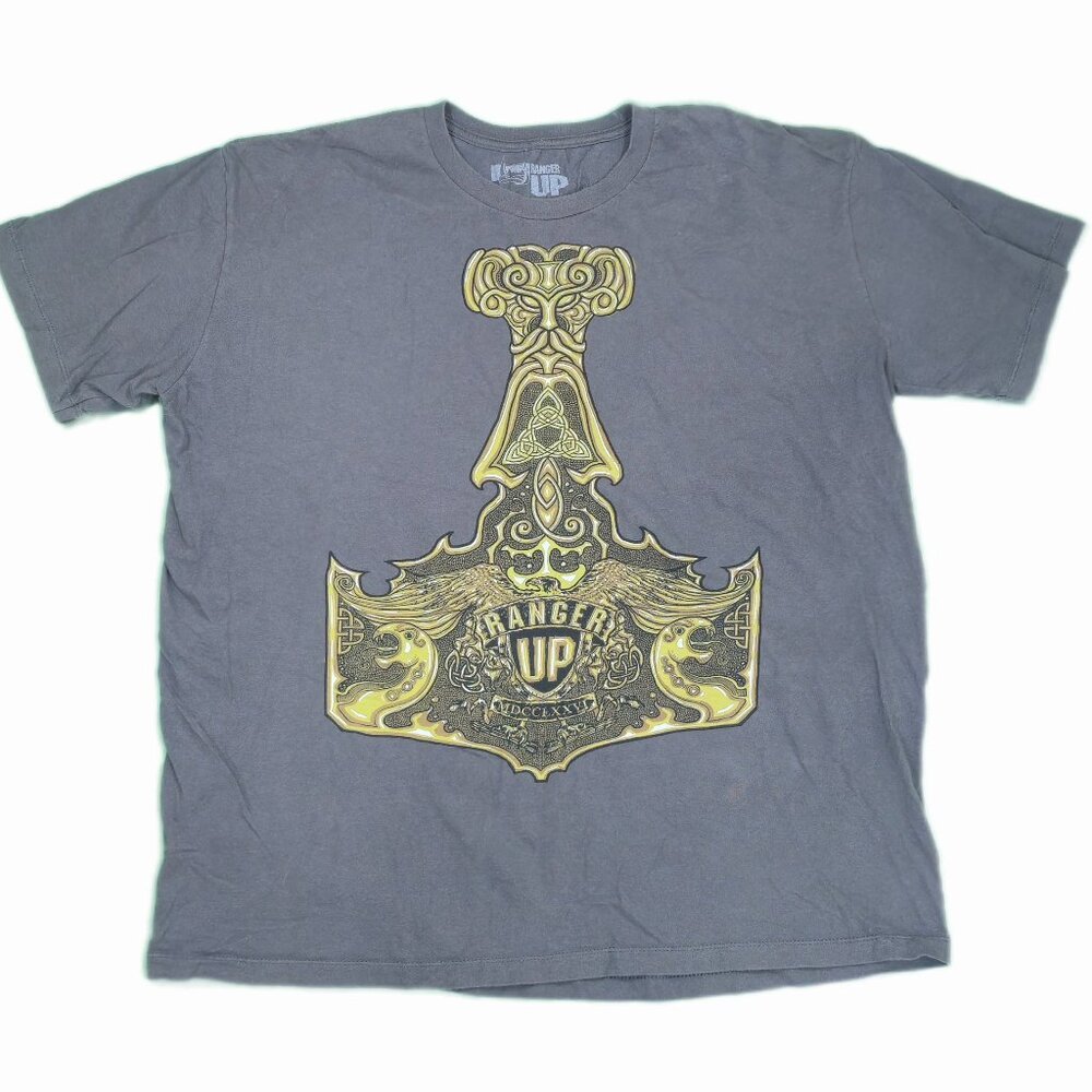 Ranger Up "Mjölnir: Thor's Hammer"‎ T-Shirt - Viking & Military Style Size XL